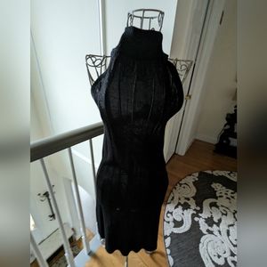 Black Sparkly Tunic Dress